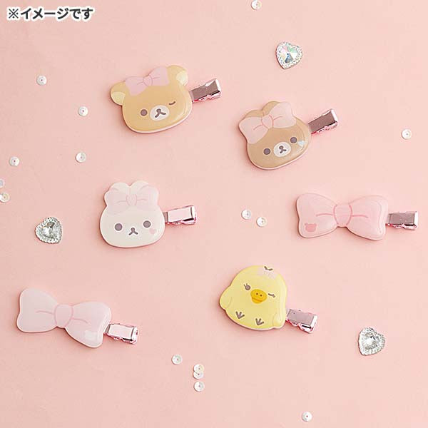San-X | Rilakkuma Makeup Rilakkuma Hair Clip Blind Box (6 Types)