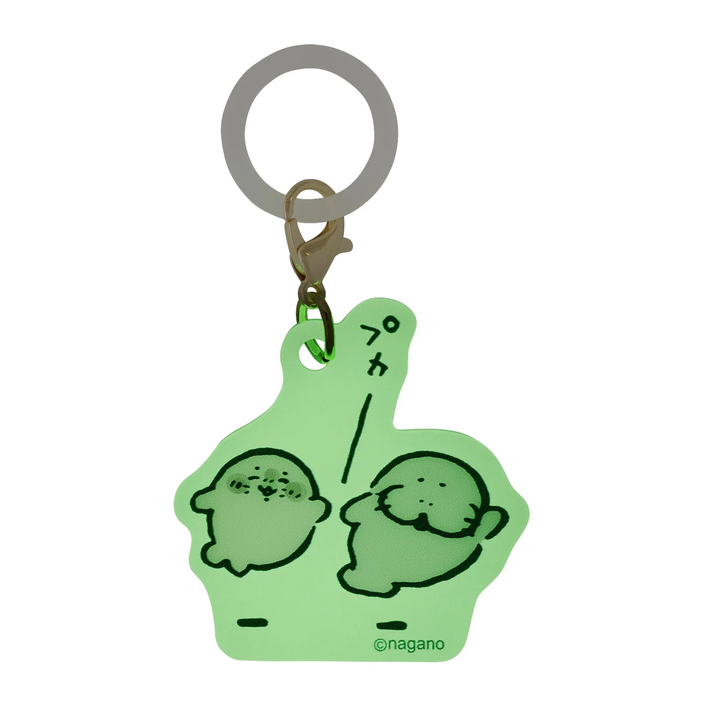 Nagano | Nagano Characters Grandpa And Seal Glow-in-the-Dark Acrylic Charm Marker Blind Bag (11 Types)