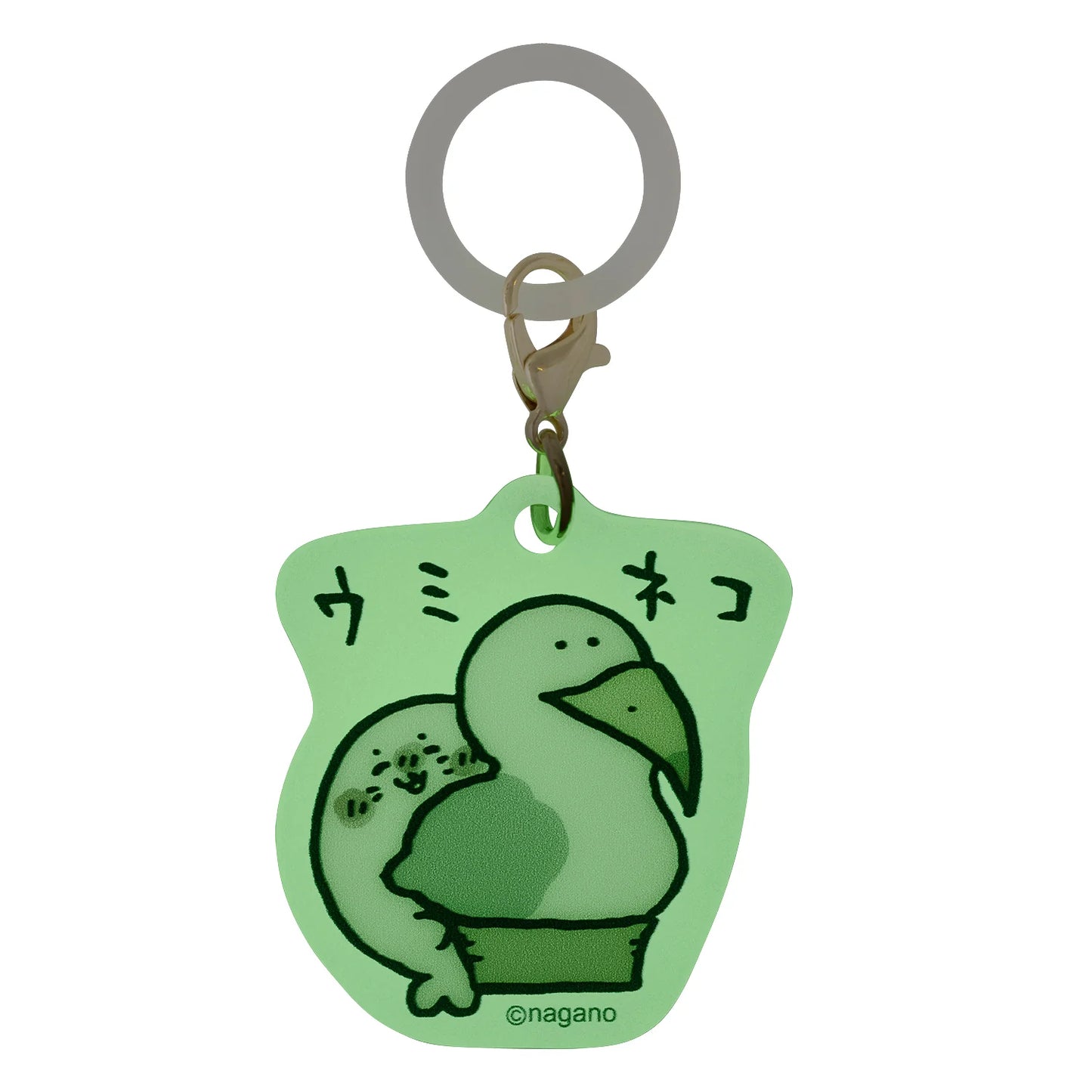 Nagano | Nagano Characters Grandpa And Seal Glow-in-the-Dark Acrylic Charm Marker Blind Bag (11 Types)