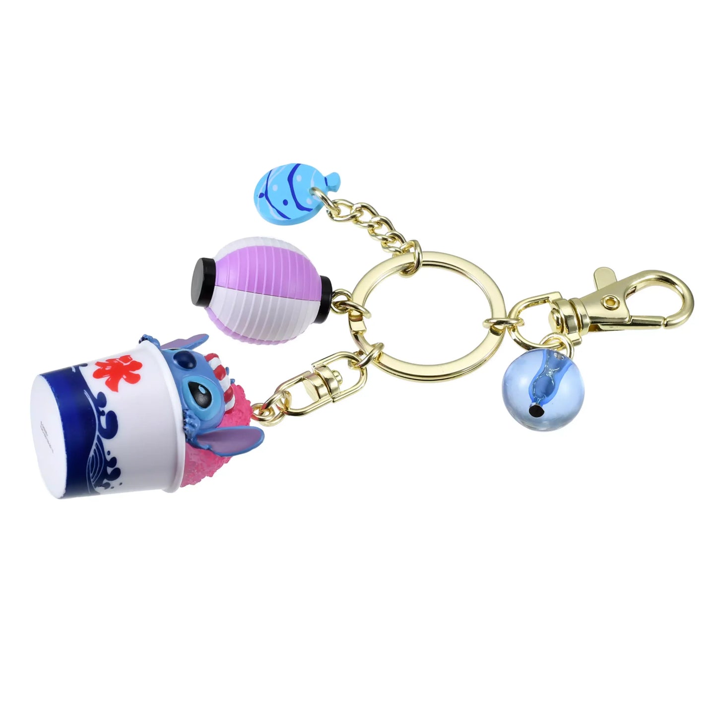 Disney Store JP | Japanese Matsuri Festival Keychain - Stitch