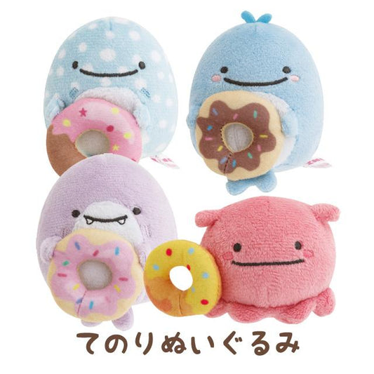 San-X | Jinbesan Donut Island Hand-held Tenori Plush Toy