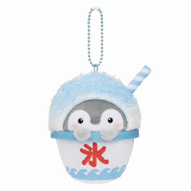 Koupen-Chan | 'Turned into shaved ice' Palm-Sized Mascot Holder (Light Blue)