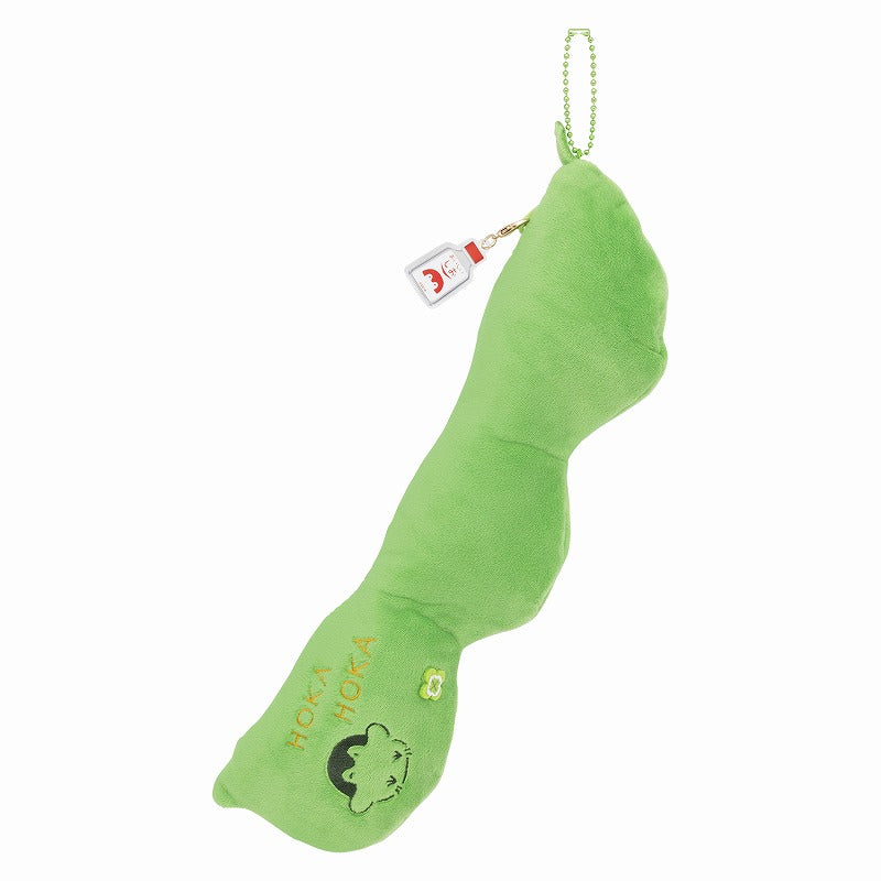 Koupen-Chan | Comes With A Delicious Salt Charm ! Edamame-San Connected Stuffed Toy Set