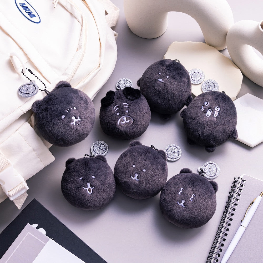 Nagano | Nagano Market Nagano Lottery | Nagano Characters Fluffy and Soft! All-Black Plush Toy Lottery