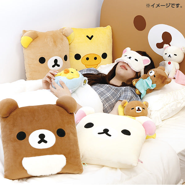 San-X | Rilakkuma Together Suyasuya Series Super Mochi Mochi Cushion - Kiiroitori
