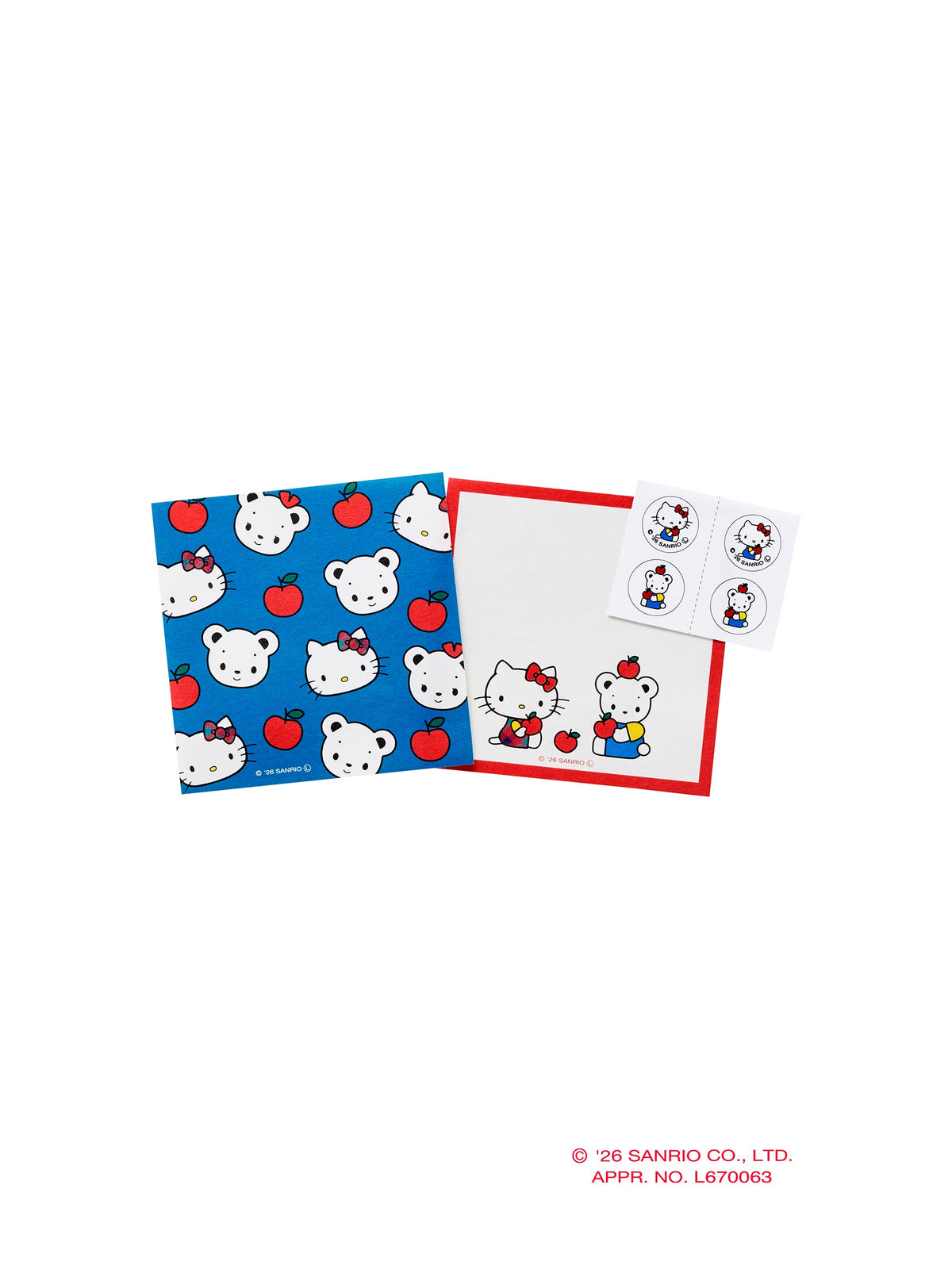Sanrio | Familiar X Hello Kitty Collaboration Letter Set