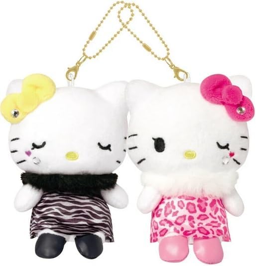 Sanrio | Hello Kitty Niko Nui Magnet Mascot Keychain - Kitty & Mimi L Size 319863