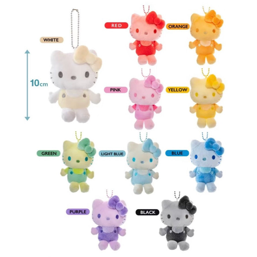 Sanrio | Hello Kitty Rainbow Color Variation Mascot Holder (10 Colors)