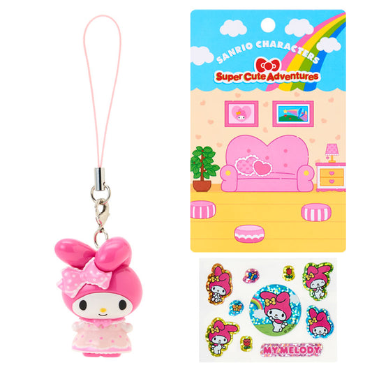 Sanrio | Sanrio Characters Super Cute Adventures Strap & Sticker Set - My Melody