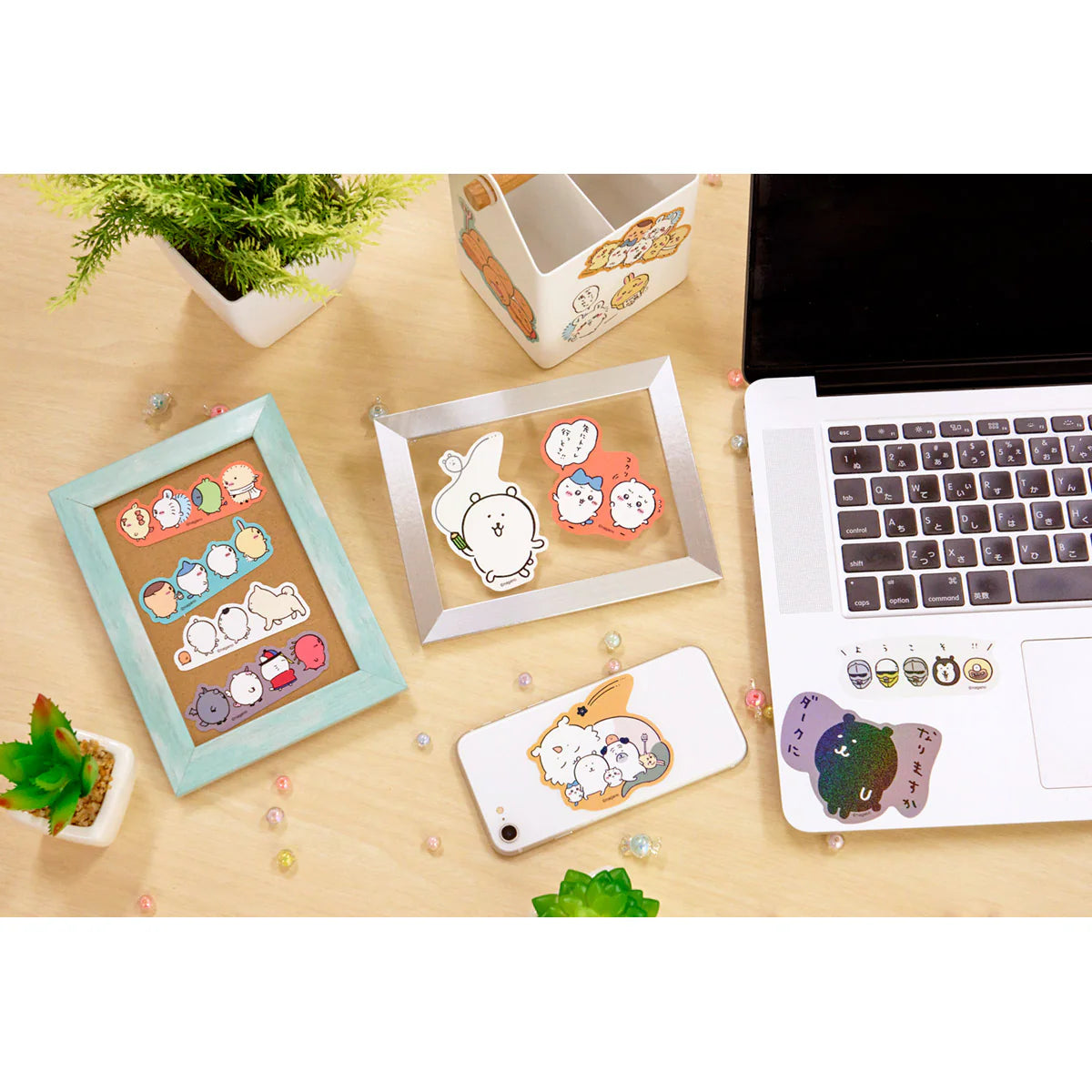 Nagano | Nagano Friends Hologram Smartphone Sticker Blind Box (12 Types)