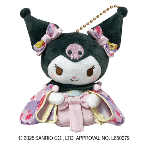 Sanrio | Sanrio Characters Shogun Series Plush Keychain - Kuromi