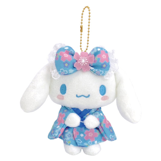 Sanrio | Sakura Kimono Design Plush Keychain - Cinnamoroll