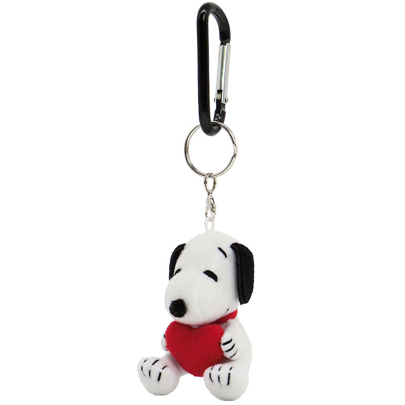 PEANUTS | Snoopy Sitting Carabina Mascot - Heart