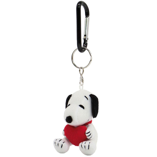 PEANUTS | Snoopy Sitting Carabina Mascot - Heart