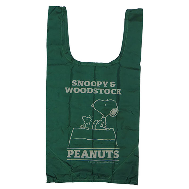 PEANUTS | Snoopy Plush Eco Bag - Green