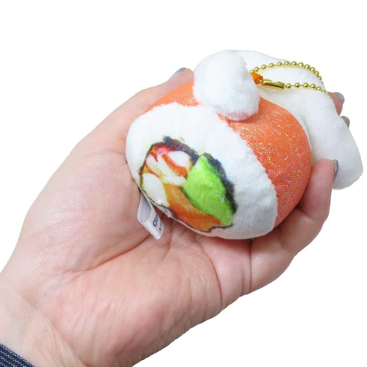 Sanrio | Sushi Mascot Keychain - Cinnamoroll California Roll