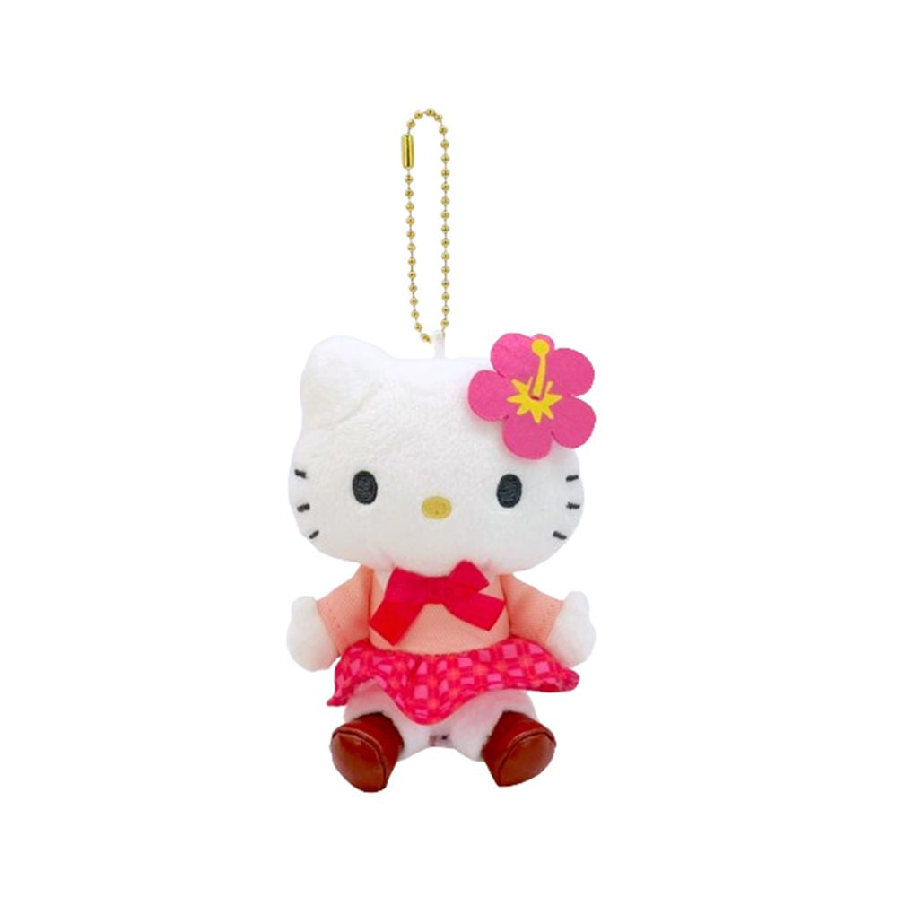 Sanrio | Hello Kitty MC Collection |  Hello Kitty Heisei Kogal Pink Uniform Mascot Holder