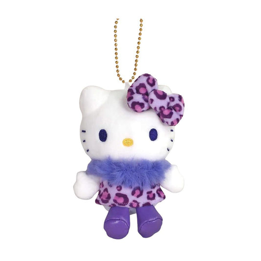 Sanrio | Hello Kitty MC Collection |  Hello Kitty Leopard Purple Mascot Holder