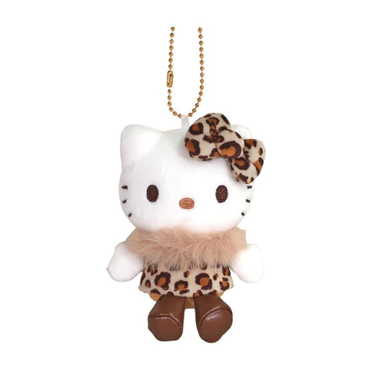 Sanrio | Hello Kitty MC Collection |  Hello Kitty Leopard Brown Mascot Holder