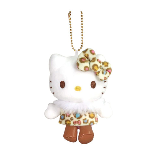 Sanrio | Hello Kitty MC Collection |  Hello Kitty Leopard White Mascot Holder