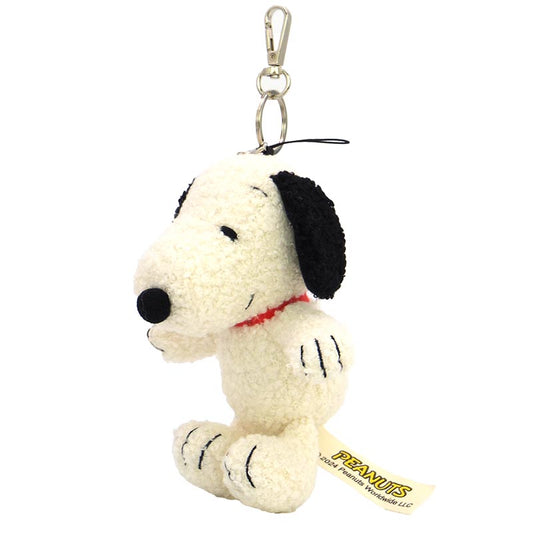 PEANUTS | Snoopy Mascot Bag Charm Black & White