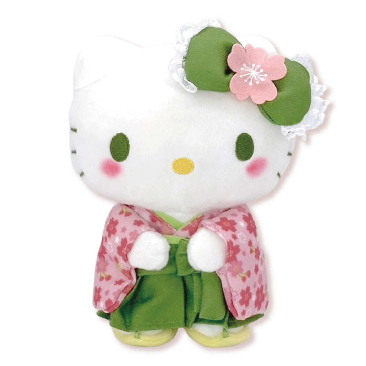 Sanrio | Sakura Matcha Kimono Design Plush Toy - Hello Kitty