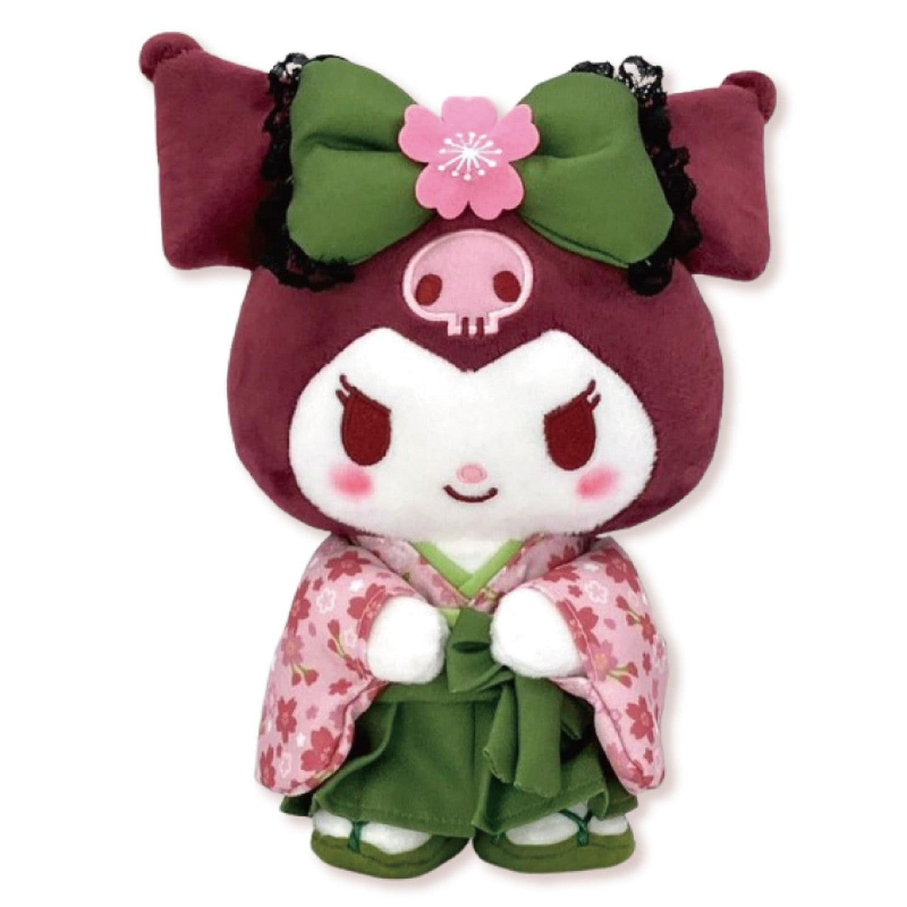 Sanrio | Sakura Matcha Kimono Design Plush Toy - Kuromi