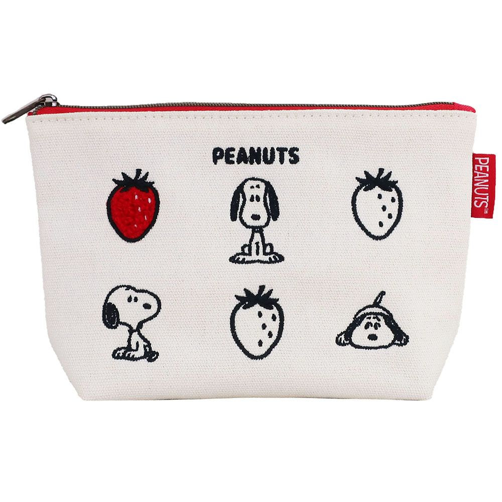 Peanuts | Snoopy Strawberry Cosmetic Pouch