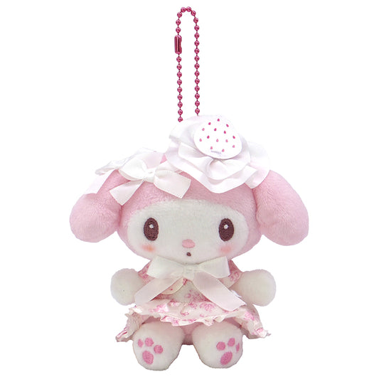 Sanrio | My Melody x Kuromi  MC Collection 208040-25 | My Melody Mascot Holder - White Chito