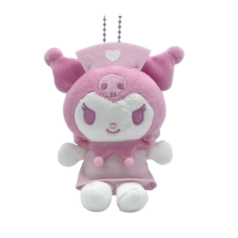Sanrio | My Melody x Kuromi  MC Collection 208088-25 | Kuromi Mascot Holder - Nurse Purple