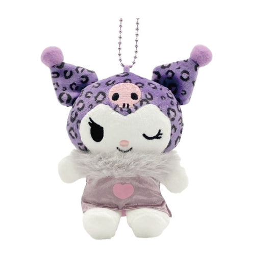 Sanrio | My Melody x Kuromi  MC Collection 208125 -25 | Kuromi Mascot Holder - Leopard