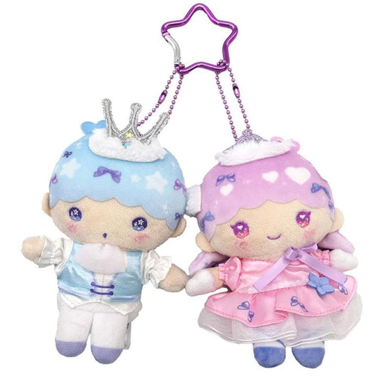 Sanrio | Dolly Mix x My Melody & Little Twin Stars 50th Mascot Keychain - Little Twin Star Set