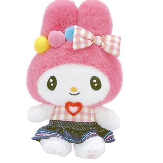Sanrio | Gingham Denim Mascot Holder - My Melody