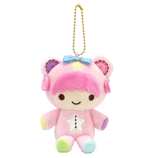 Sanrio | Little Twin Stars 70s Retro Plush Keychain - Puff & Pof LaLa