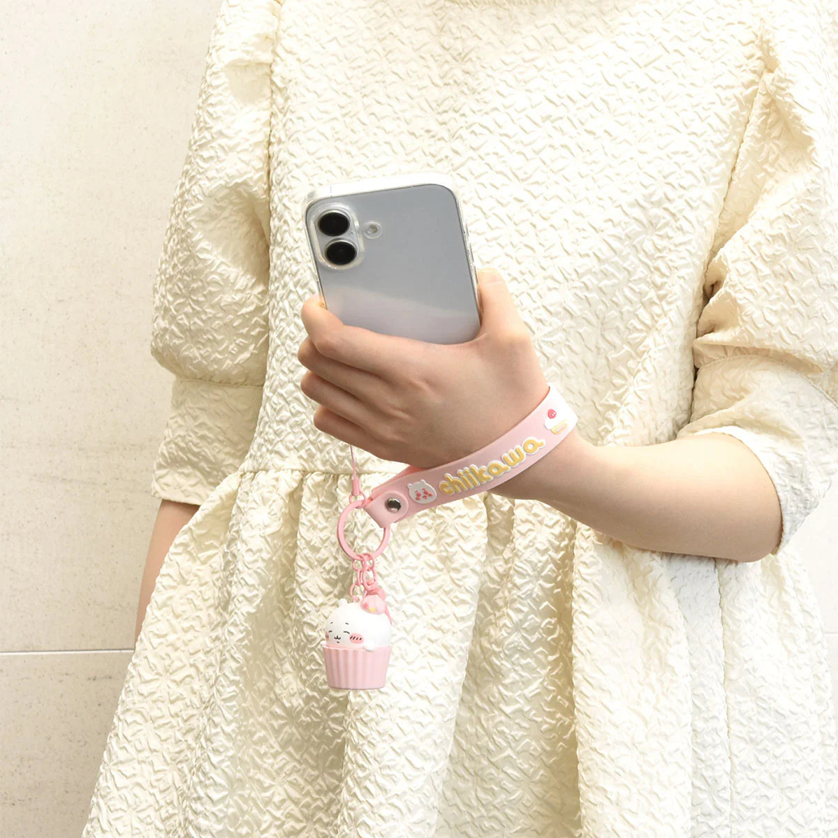 Chiikawa | 'Chiikawa 3D Mascot Hand Strap - 01 Chiikawa
