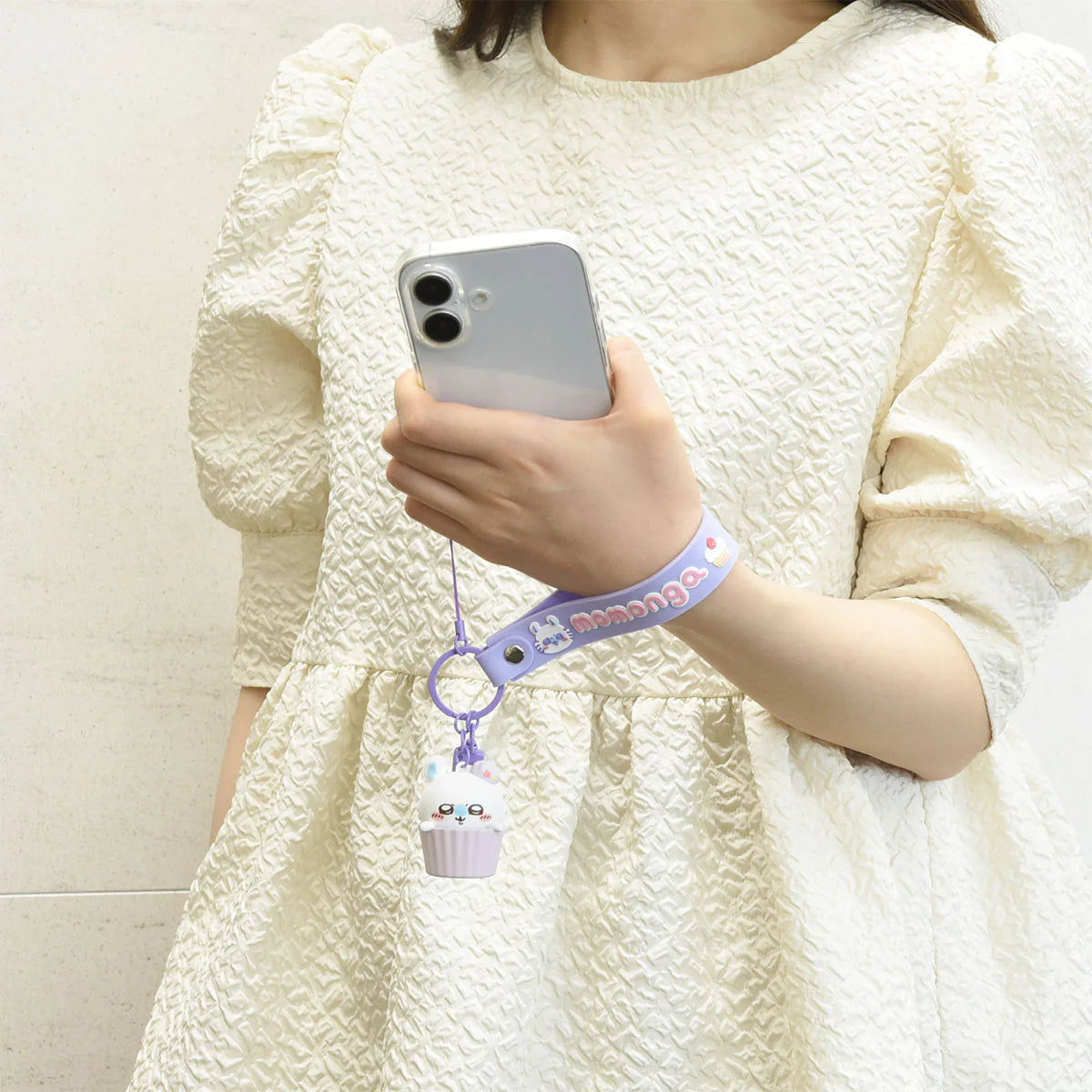 Chiikawa | 'Chiikawa 3D Mascot Hand Strap - 04 Momonga