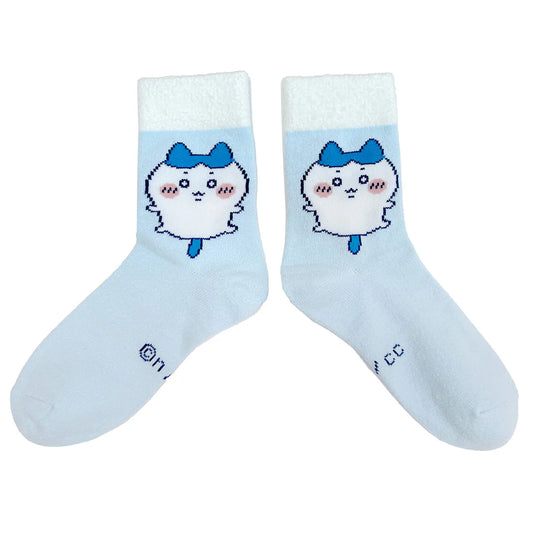 Chiikawa | Chiikawa Top Moltom Crew Socks for Women - 02 Hachiware