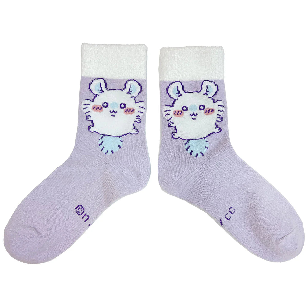 Chiikawa | Chiikawa Top Moltom Crew Socks for Women - 04 Momonga