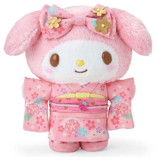 Sanrio | Sakura Kimono Design Plush Toy - My Melody