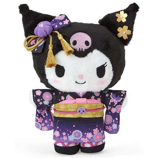 Sanrio | Sakura Kimono Design Plush Toy - Kuromi