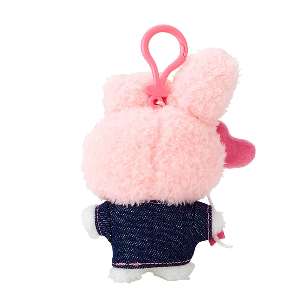 Sanrio | Denim Patch Design Series | My Melody Mascot Holder Plush Keychain