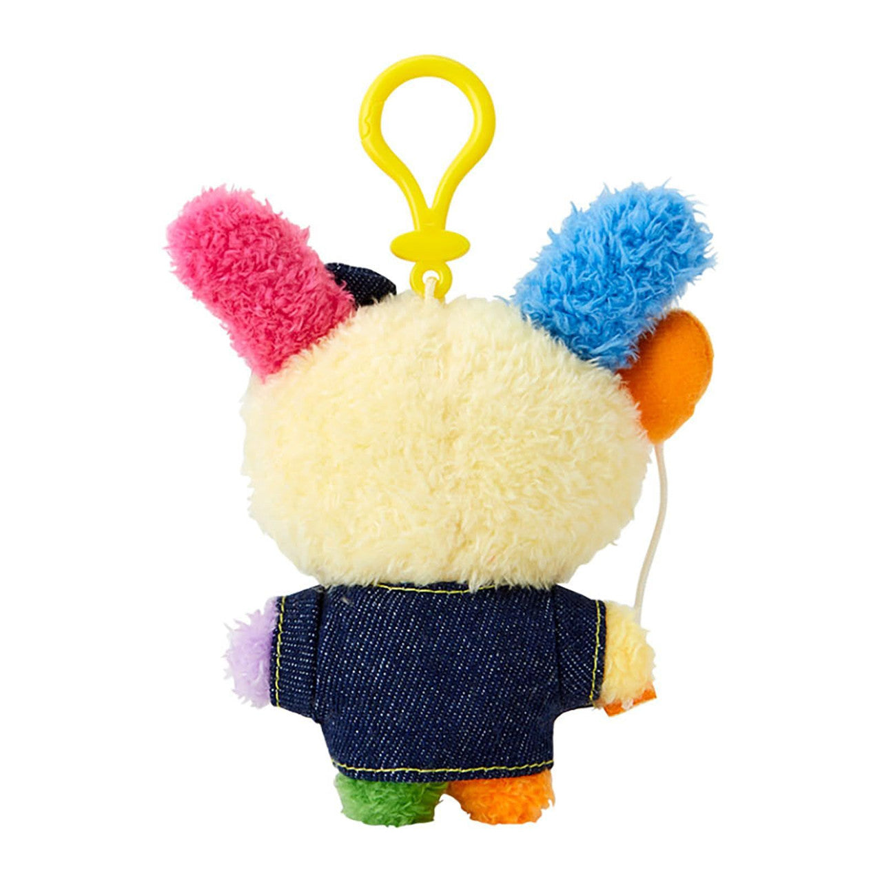 Sanrio | Denim Patch Design Series | Usahana Mascot Holder Plush Keychain