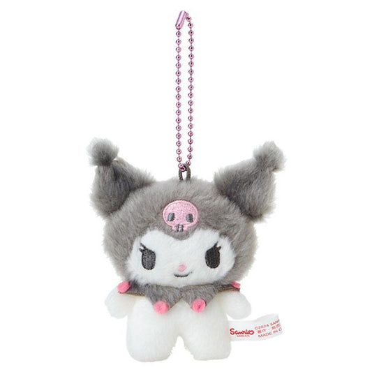 Sanrio | Pitatto Friends Photo Design | Kuromi Badge Mascot Keychain