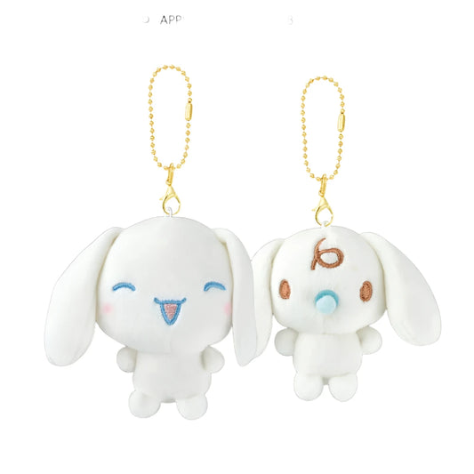 Sanrio | Niko Nui Magnet Mascot Keychain - Cinnamoroll & Milk
