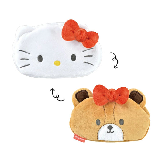 Sanrio | Sanrio Double Sided Reversible  Pouch - Hello Kitty & Tiny Chum