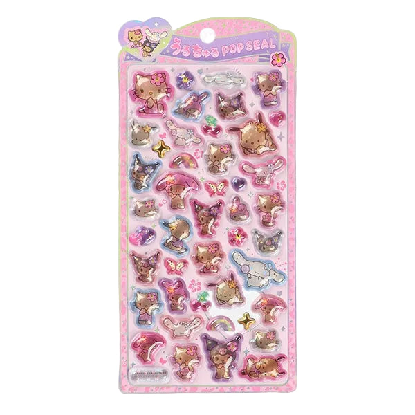 Sanrio | Uruchuru  Pop Seal Sticker - Sunburn