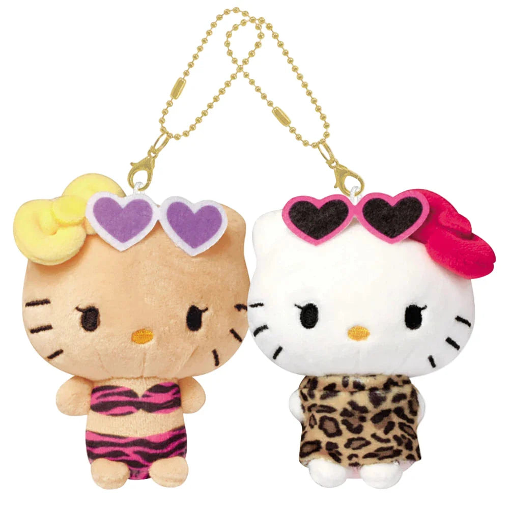 Sanrio | Hello Kitty Niko Nui Magnet Mascot Keychain - Kitty & Mimi (F) 131992