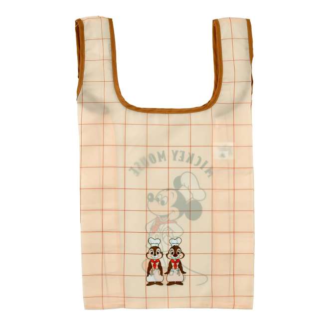 Disney | MICKEY'S BAKERY - Mickey, Chip & Dale Shopping Bag/Eco Bag with Pouch
