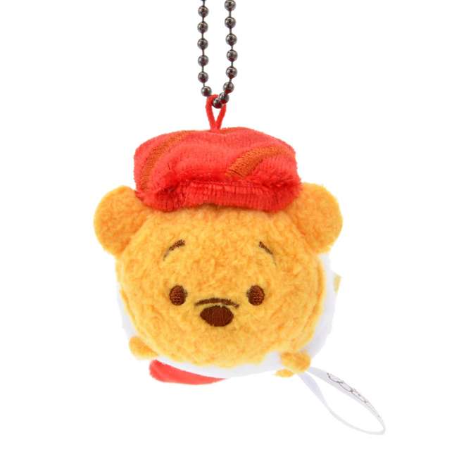 Disney | Tsum Tsum Plush Keychain - Winnie the Pooh Sushi