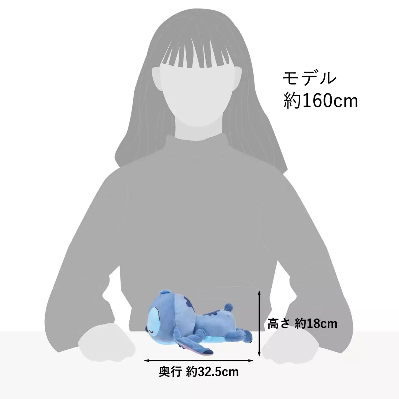 Disney Store JP | KORO KORO STYLE Plush Toy - Stitch